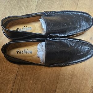 Men's Black Loafers